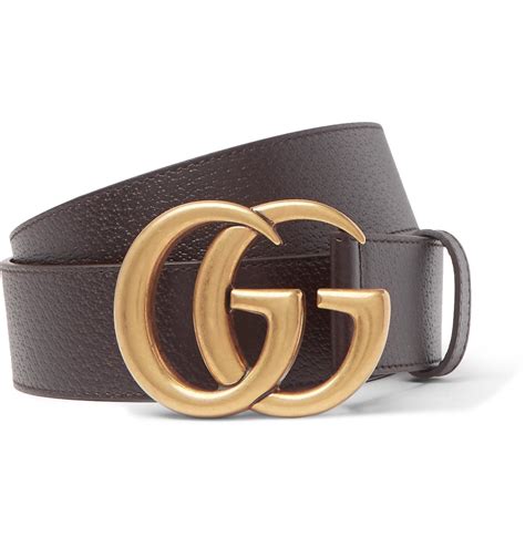 gucci belt dark brown bronze|brown gucci belt for sale.